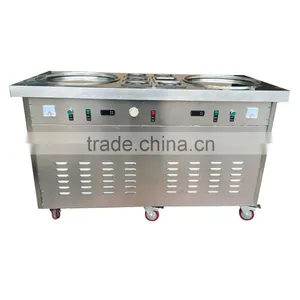 2016 HOT Sale Fried Ice Cream Machine | Thai Fry Ice Cream Roll Machine | Flat Pan Fried Ice Cream Machine thumbnail-5