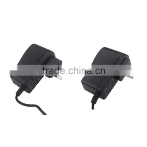 Power Adapter Input 100-240V Output 9V 600mA for Most Electric Guitar Effect Pedals EU Plug Black thumbnail-5