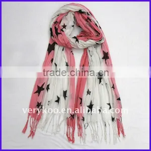 Fashion Star Printed Long Polyester Scarf / Shawl(FCH-11284-2) thumbnail-1
