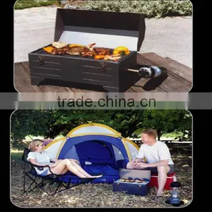 Heat Resistance Feature Portable Vertical Charcoal Grill thumbnail-5