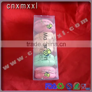 Packing 5units Clear Boxes Customized Macaron Box thumbnail-5