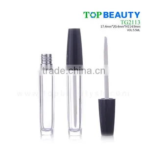 TG2113- 5.5ml Olives Shape Lipgloss Tube Containers With Brush thumbnail-2