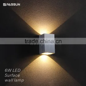Pure Aluminum 2*1w 244lm Led Surface Wall Light thumbnail-1