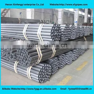 Manufacturer Weld Steel Pipe Black Welded Steel Pipe thumbnail-1