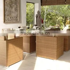 Outdoor Patio Dining Table And Chairs Set Garden Furniture thumbnail-2