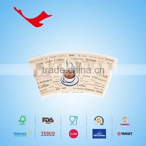 Disposable PE Coated Paper Cup Piece /fan/ Sheet for Coffee thumbnail-1