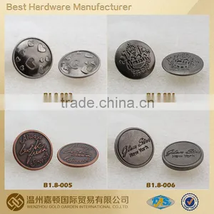 Good Design Custom Metal Snap Button for Apparel Customized thumbnail-1