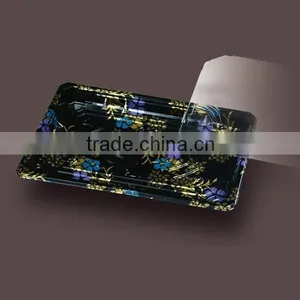 New Design Make in China Paper Sushi Tray Plastic Lid thumbnail-1