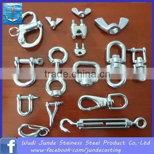 Stainless Steel Marine Hardware Jaw and Jaw Swivel thumbnail-1
