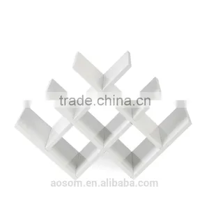 Commercial Wooden Bamboo Wine Rack for Decoration Display thumbnail-3