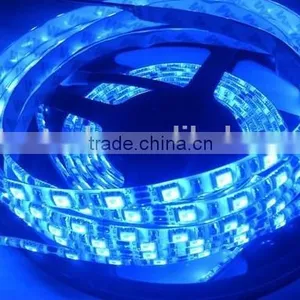 High Brightness Double Board 2 Years Warranty 12v Led Strip Light Blue Flexible Led Strip Light 5050 60led/m Rope Light Led Belt thumbnail-1