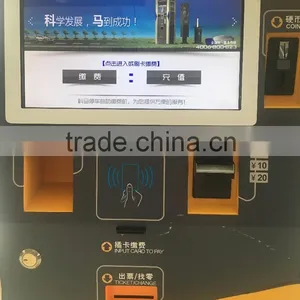 Car Parking System Pay On Foot Parking Payment Kiosk With Coin And Cash thumbnail-4