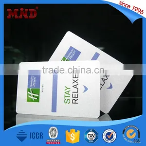 MDH146 Plastic NFC Rfid Magnetic Stripe Hotel Key Card thumbnail-1