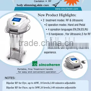 Beijing Sincoheren SUS-D Ultrabox 6 In 1 Ultrasonic Cavitation Body Sculpting Ultrasonic Cavitation Rf Slimming Machine Ultrasonic Liposuction Machine thumbnail-5