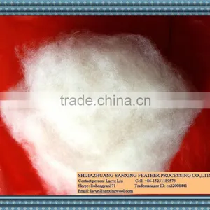 Chinese Best Quality of Sheep Wool Combing 20.5mic,40-50mm Raw White Color,substitute of Carbonized Wool thumbnail-3
