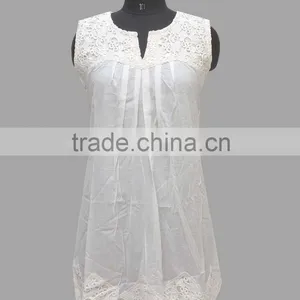 Cotton Embroidery Top thumbnail-1