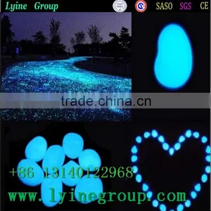 Blue Color Glow Artificial Plastic Pebble and Stone thumbnail-3