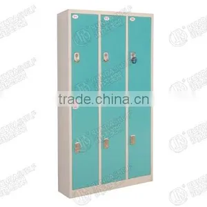 Steel Cabinet Locker/deposit Cabinet-Six Doors Induction Wardrobe thumbnail-1