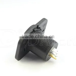Dual Port Car DC 12-24V Digital Ammeter And Voltmeter Socket thumbnail-3