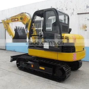 Chinese Self-developed 6ton Excavator SE60 Mini Excavator thumbnail-1