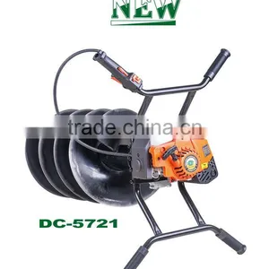 New OEM Products Gasoline Petrol Earth Augers Drill 57cc Garden Tools 400mm Drill thumbnail-1