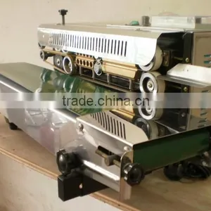 China GMP Standard Continuous Band Film Sealer Machine/heat Sealer/band Sealer thumbnail-6