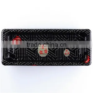 Disposable Plastic Sushi Container With Lid thumbnail-4