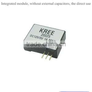 Ultra-thin DC-DC Step-down Power Module IC Integrated 12V Power Supply Module 5V1A Turn Over 2596 Power Converter thumbnail-5