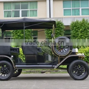 BLAC Unique Design 4 Wheels 5 Seater Electric Model T Golf Car thumbnail-4