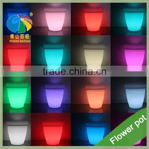 Light Up Color Landscape OEM LED Flower Planter Pot thumbnail-5