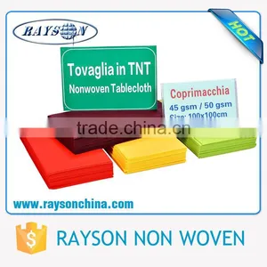 Hot Sale Banquet Use Waterproof Tablecloth Fabric Wholesale thumbnail-3