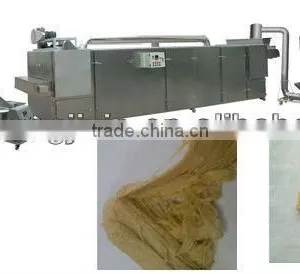 Fully Automatic Soya Nuggests Making Machine With CE 86-15553158922 thumbnail-1