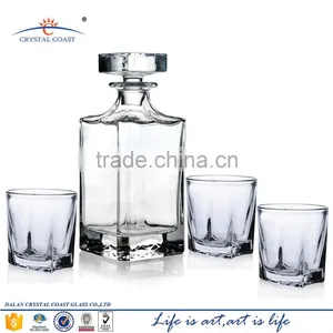 Liquor Whiskey Glass Decanter Sets; Shot Glass Whikey Liquor Gift Set thumbnail-1