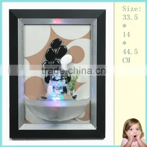 Indoor Wall-mounted Ceramic Water Fountain for Hotel Decoration thumbnail-1