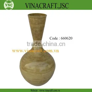 Vietnam Bamboo Flower Vase thumbnail-1