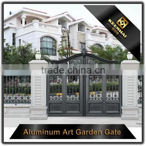 Simple Style Aluminum Villa Entrance Gate With High Security thumbnail-4