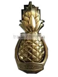 Antique Brass Pineapple Door Knocker thumbnail-1