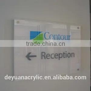 High Quality Acrylic Frame Countertop Led Lighted High Bright Tabletop Acrylic Signage thumbnail-4