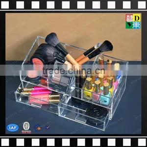 2016 Manufacturer Customize 3/4/5/6 Drawer Acrylic Makeup Organizer Wholesale thumbnail-2
