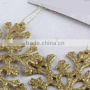 2PC Christmas Decoration Snowflake Pendant thumbnail-5