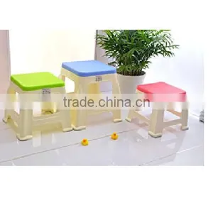 Square Plastic Stool Kid Stool thumbnail-2