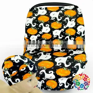 Black Stripe Nursing Cover Shipping Cart Restaurant High Chair Multi Use Baby Car Seat Cover thumbnail-5