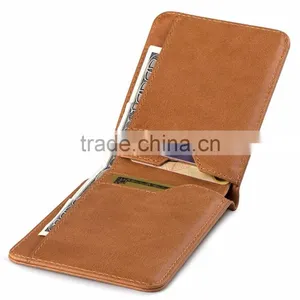 100% Genuine Cowhide Leather Rfid Card Holder Credit Bank Card Holder thumbnail-2