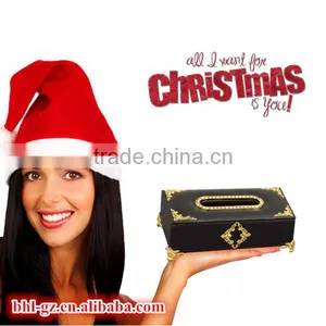 Classical Christmas Gift PU Leather Rectangular Tissue Box M-2A-1(PW-56) for Sale, China Supplier thumbnail-1