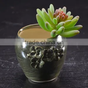 Factory Ceramic Handmade Flower Pot for Garden Plant Decoration thumbnail-1