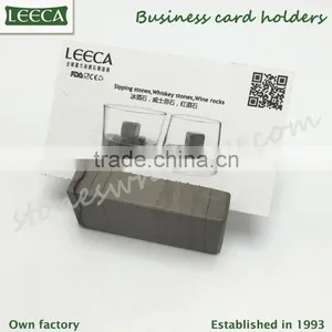 Rectangle Shape Natural Marble Rock Stone Name Card Holder thumbnail-2