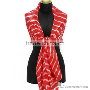 NEW STYLE 2015 !!! Twill Silk Scarf, Multi-color, 100% Handicraft in Vietnam thumbnail-5
