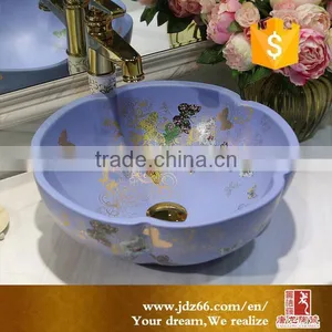 Jingdezhen Ceramic Washbasin Table Top Hand Wash Basin thumbnail-6