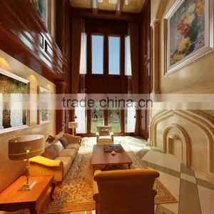 Classic Royal Italian Style 3d Rendering Design for Office Show Room BF11-08313p thumbnail-4