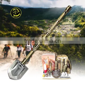 Survival Equipment Camping Survival Tools Multifunction Shovel Saw Slice Chopp,wire Cutter, Flashlight thumbnail-1